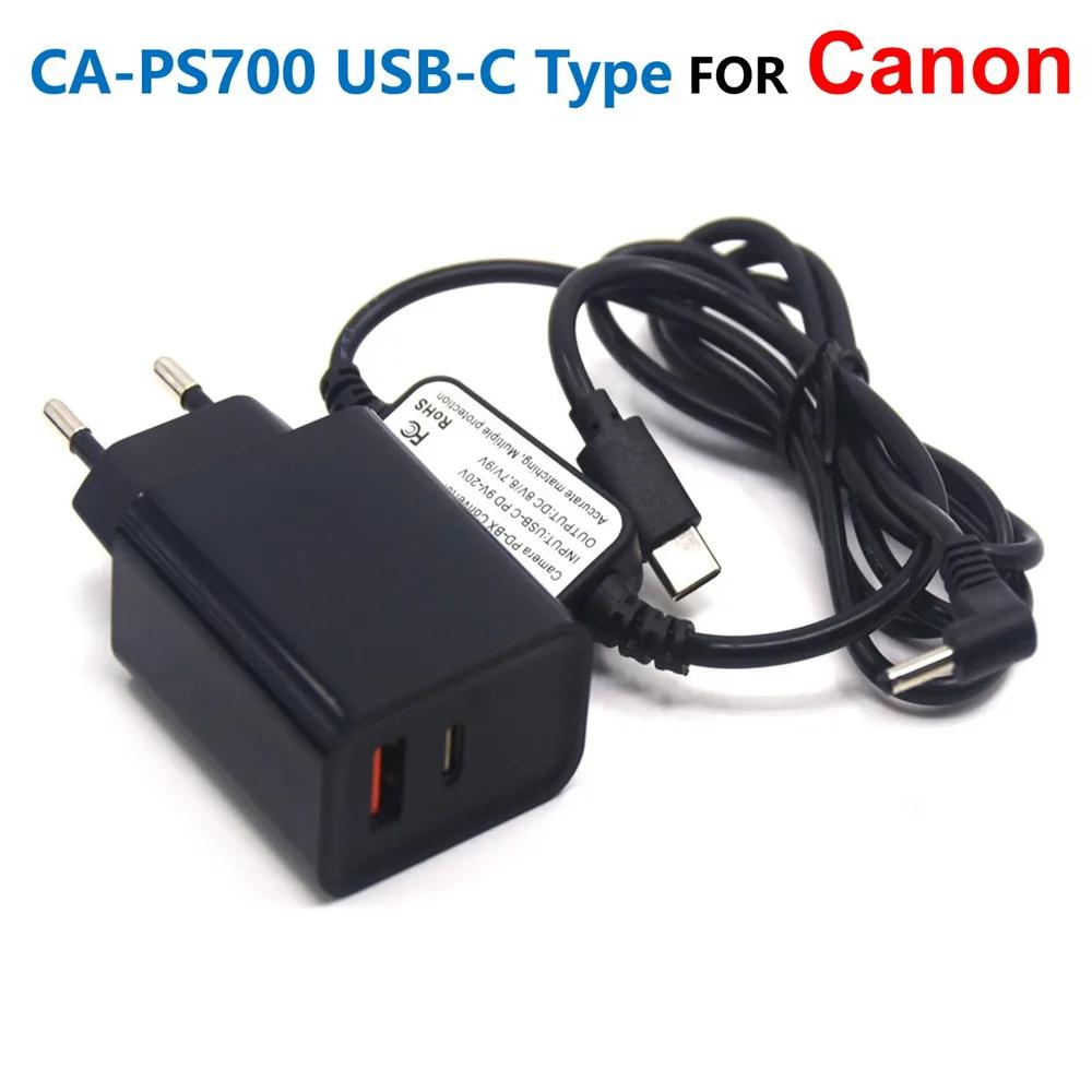 CA-PS700 USB C  ̺  PD  , ĳ LP-E5 LP-E8 LP-E10 LP-E12 DR-E12 DR-E15 NB-10L NB-2L ¥ ͸